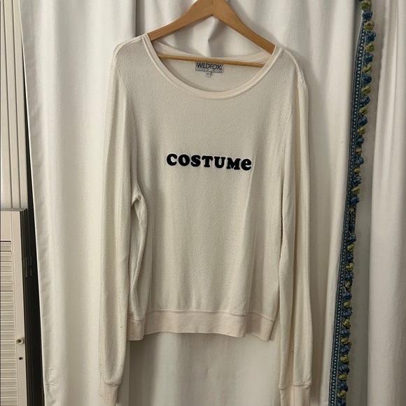 Wildfox Sweaters - Wildfox Cream 'Costume' Sweater